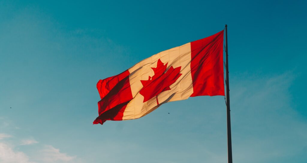 flag of Canada photo