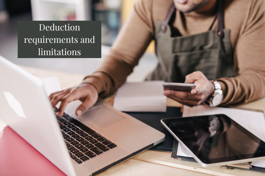 small business deduction limits