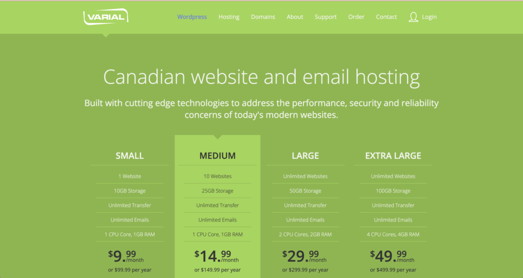Varial Hosting