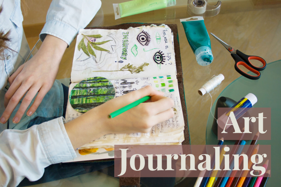 Art journaling