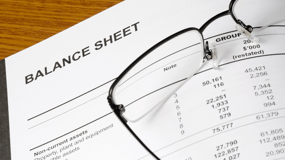 balance sheet