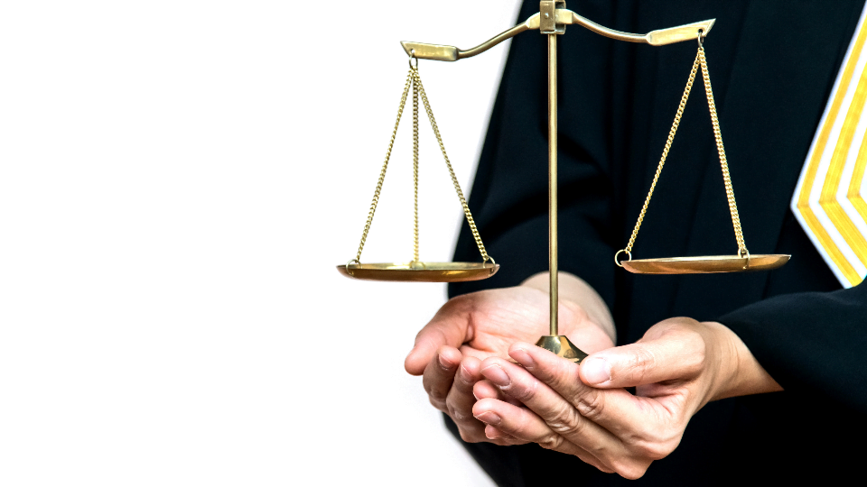 person holding a scale