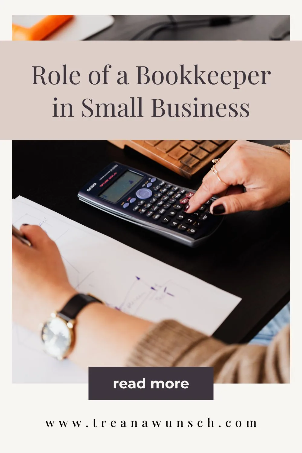 role of a bookkeeper for small business