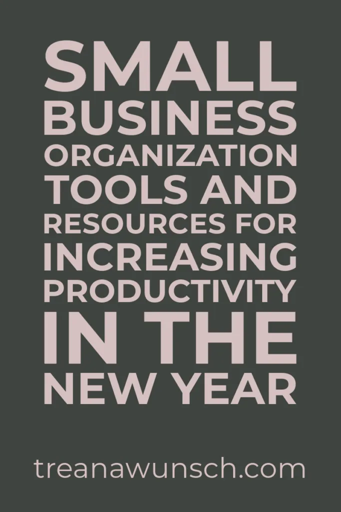 Small Business Organization Tools and Resources for Increasing Productivity in the New Year 14 small business organization tools and resources